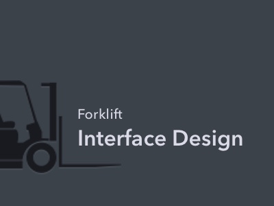 Thumbnail Forklift Interface