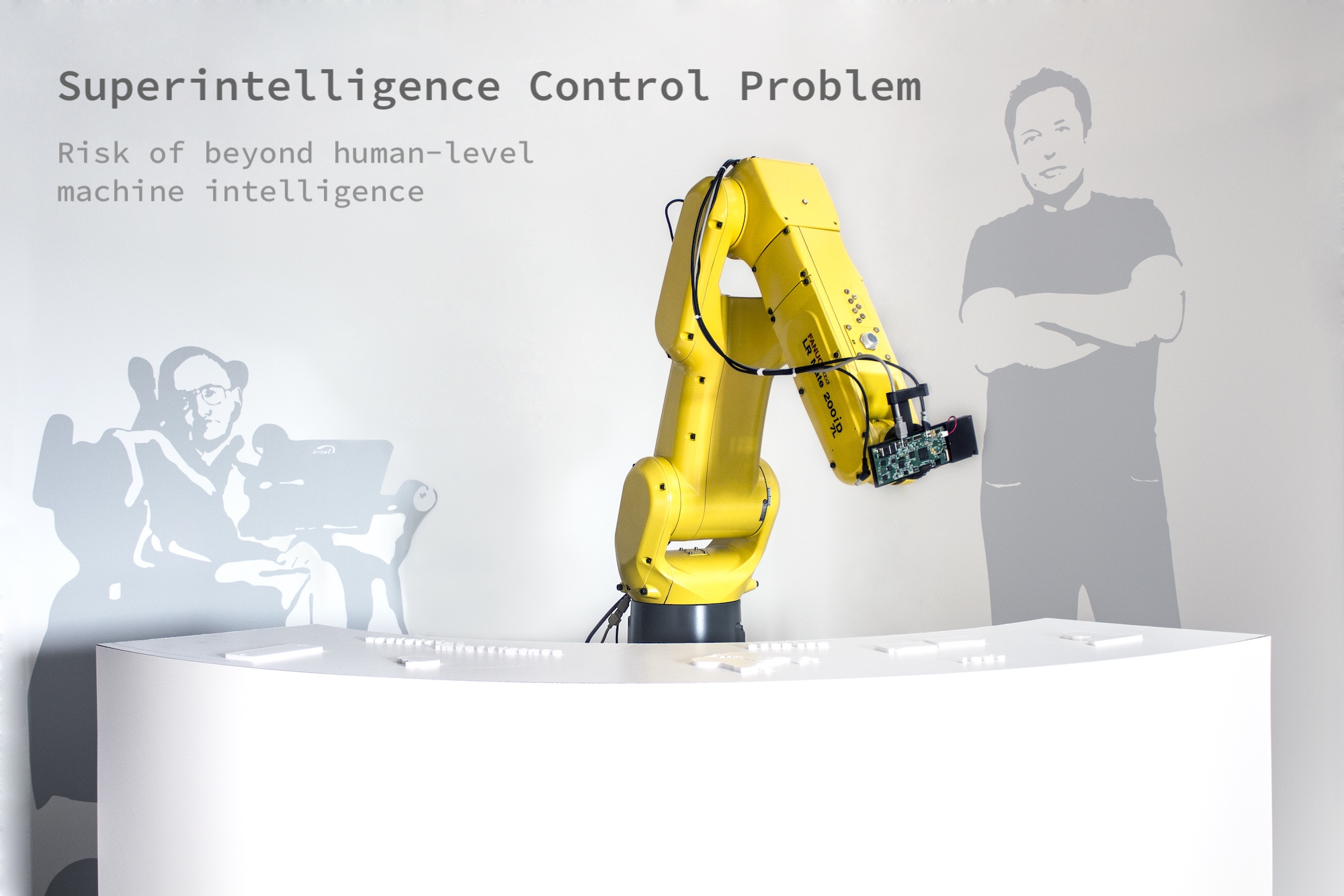 Bachelor Thesis with Robot and Interactive Laser Projector.