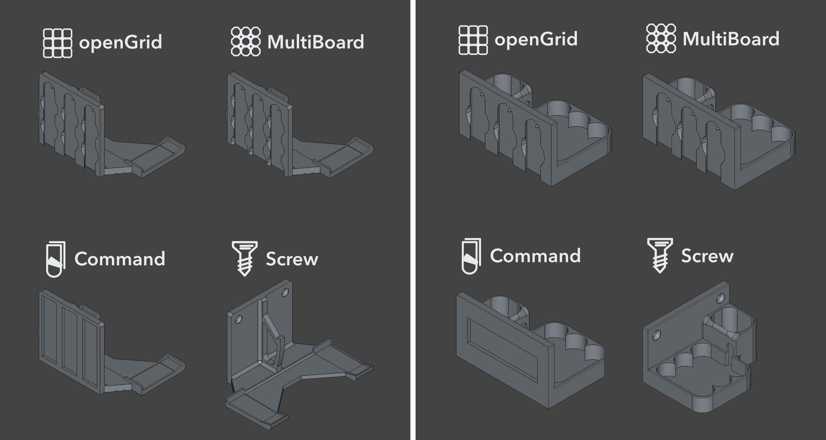 Attachment details for the NeoBlade holder and OWON DGE/XDM mount
